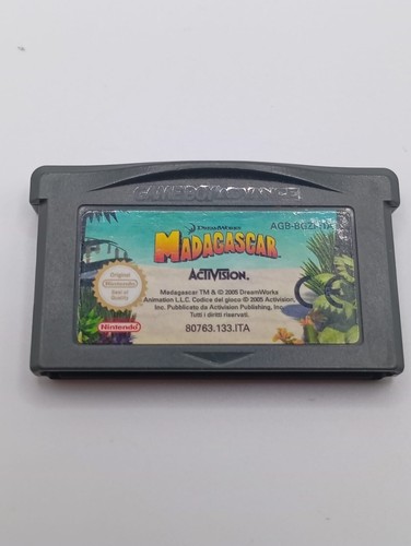 Madagascar nintendo gameboy - nintendo,