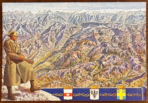 Cartolina militare legione - cartolina, "legione