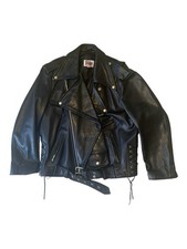 Giacca borchie zip biker