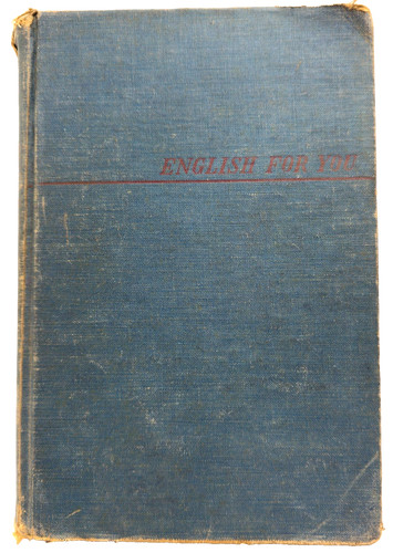 Row peterson english for you - for,
