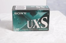 audiocassette vergini SONY UXS 50 Crome pacco 10 pezzi