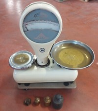 VECCHIA BILANCIA ANNI 40/50 VIS MACCHI FRANCESCO FUNZIONANTE