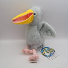 D2805C Pakuncho pelican Bird Amuse Plush 7" Stuffed Toy Doll Japan