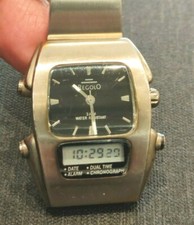 OROLOGIO REGOLO QUARZO DIGITALE DUAL TIME ALLARME DATA