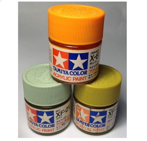 Colori acrilici tamya acrylic - acrilici,