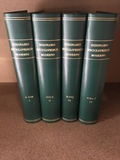 DIZIONARIO ENCICLOPEDICO MODERNO Vol. I II III IV Edizioni Labor 1938 Terza Ediz