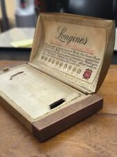 LONGINES METAL VINTAGE BOX CHRONO 13ZN SUPER RARE - SCATOLA
