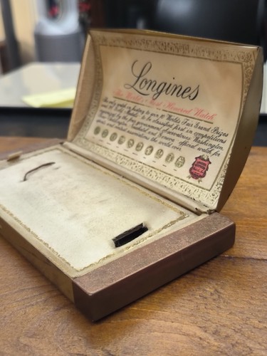 Longines metal vintage box - metal,