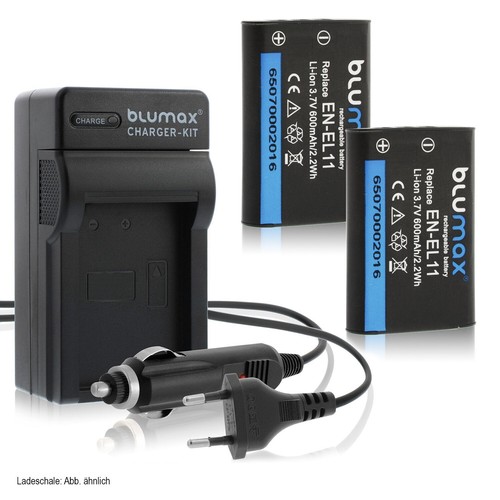 Batteria caricatore per - 2x,