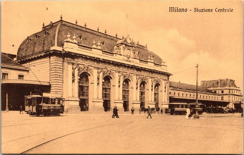 Cartolina pos milano - milano, italia