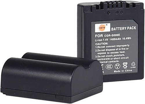 2pcs cgr s006 s006e - s006e, batteria