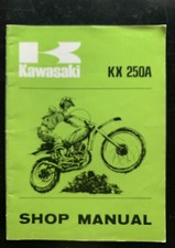 Kawasaki KX250A - Manuale