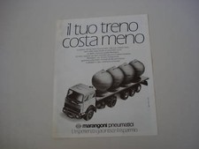 advertising Pubblicità 1983 PNEUMATICI MARANGONI