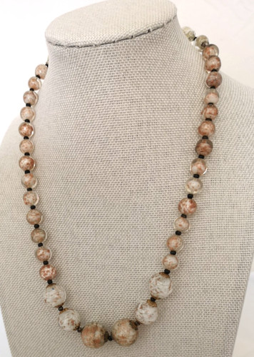 Collana vintage vetro di - collana,