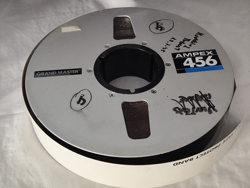 Bobina nastro audio ampex 456 - bobina,