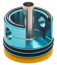 FPS SOFTAIR TESTA CILINDRO 2V M4 G3 MP5 IN ERGAL CON DUE ORING DI TENUTA TC02C