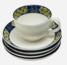 Tazza da tè e 4 piattini