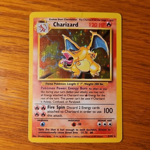 Pokemon wotc charizard base - pokemon,
