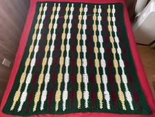 Coperta afgana all'uncinetto