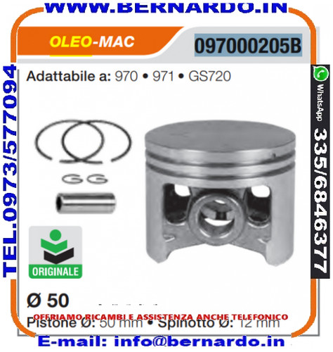 097000205b pistone - 097000205b,