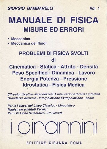 Manuale fisica misure - di,