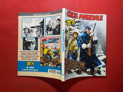 Tex 549 corte marziale - tex, n.