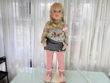 Bambola artistica bambola Monika Levenig bambola in vinile 90 cm. Buone condi...