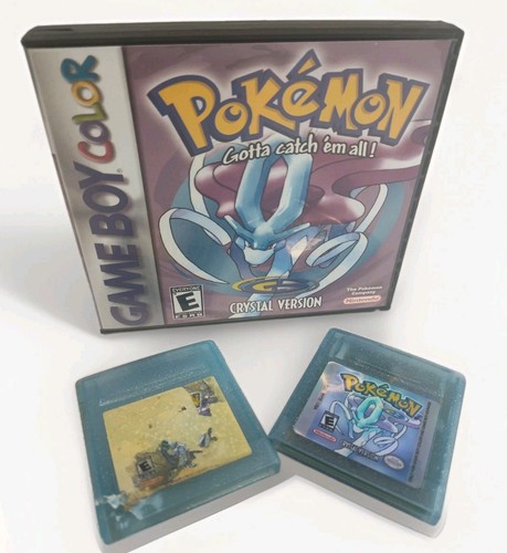 Autentico pokemon crystal gbc - pokemon,