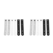  2 Pack Organizer Cravatte Porta Cavi Organizzatore Del Cavo Gestione Dei Fili