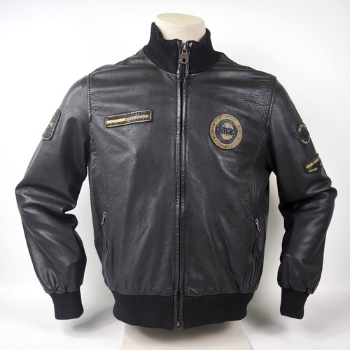 Giacca pelle chevignon - pelle,