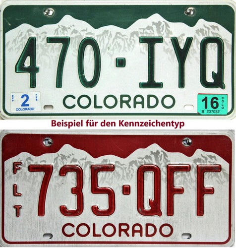 Colorado verde rosso - colorado, o