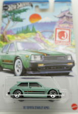 Toyota Starlet KP61 verde 1981