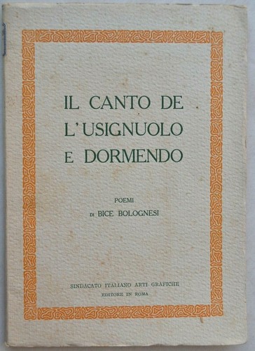 Bice bolognesi canto de - bice, bolognesi: