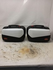 COPPIA VALIGIE LATERALI ORIGINALI PER MOTO GUZZI BREVA 750 IE DEL 2010 (e42134)