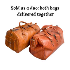 Set of 2 Cognac Genuine