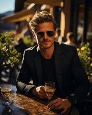 KOAN-Venezia Giacca Blazer Uomo Lana Blend Extrafine Stretch Nero IT52 EU48 D46