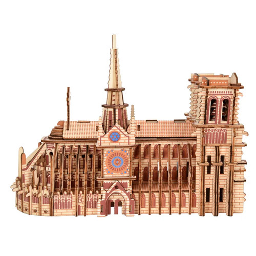 Puzzle legno notre - 3d, dame