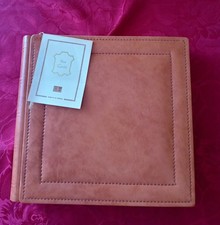 Album foto cerimonia matrimonio/laurea vero cuoio