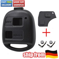 Alloggiamento chiave auto 2 tasti per Toyota Corolla RAV4 Avensis Celica Yaris