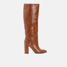 Stivali al ginocchio Bata con stampa animalier