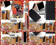 2 Custodia Leather Flip Card  Cover Various Ulefone Model SmartPhones VEDI INSER