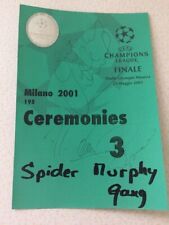 Pass ingresso finale Champions 2001 Bayern Valencia