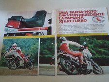 - PROVA MOTOCICLISMO 1983 MOTO YAMAHA XJ 650 TURBO