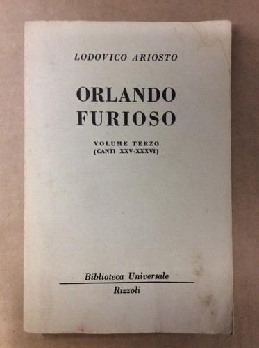 Libro ariosto lodovico - libro,