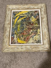 Quadro espressionista astratto