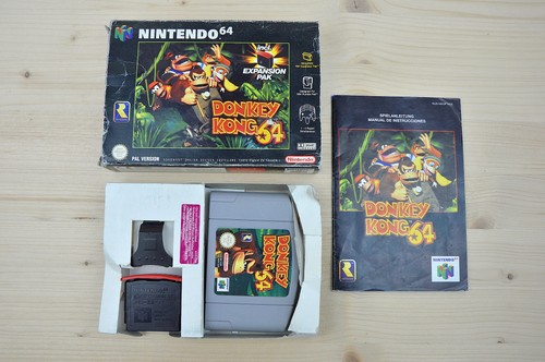 N64 donkey kong 64 - -,