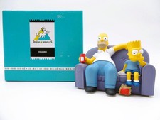 RARE - Figurine Homer & Bart sur canapé - The Simpsons - Démons et Merveilles