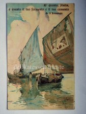 D'ANNUNZIO Fiume Trieste irredentismo PRESTITO NAZIONALE irredentismo cartolina