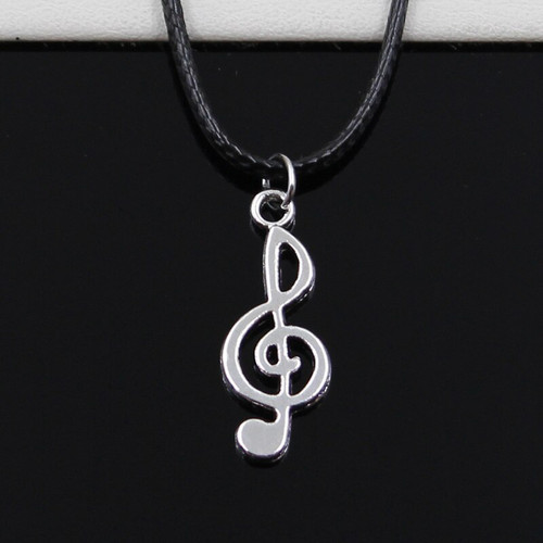 Collana nera chiave - nera, di