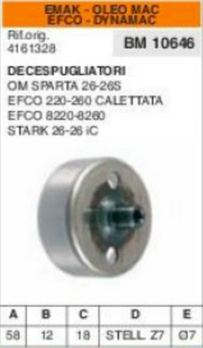 4161328 campana frizione - 4161328,